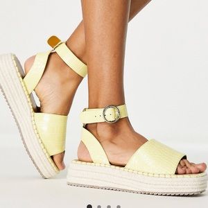 Platform espadrille